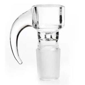 Shop Clear Glass Arm Handle Bowls 14mm or 18mm Male Joint in australian