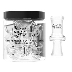 Shop White Rhino 10mm Female To 14mm Female Converter 10CT in australian