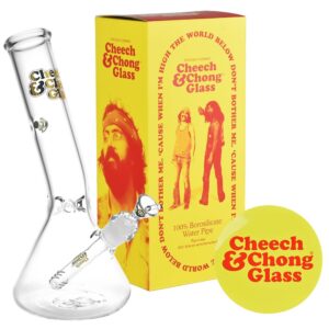 Shop Cheech & Chong Glass Basketball Jones Chillax Bong | 12" | 14mm F in australian