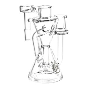 Shop Pulsar Hourglass Recycler Ash Catcher | 5.25" | 14mm in australian