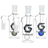 Shop Glass House Barrel Diffuser Glass Ash Catcher - 14mm M / 90D / Colors Vary in australian
