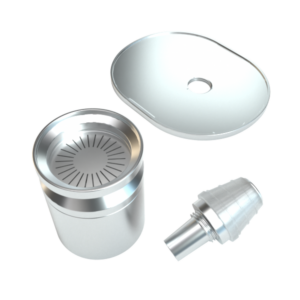 Shop Stündenglass Polished Silver Infusion Chamber Assembly in australian