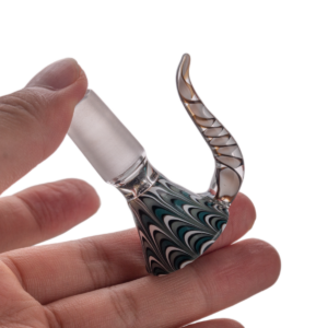 Shop Male Joint Colorful Heady Bowl 14mm & 18mm w/ Arm in australian