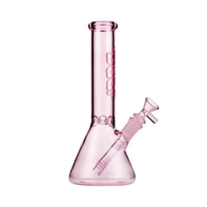 Shop Bud Beaker Bong 25cm - Pink in australian