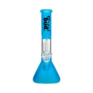 Shop Bud Fluoro Tree Percolator Bong 28cm - Blue in australian