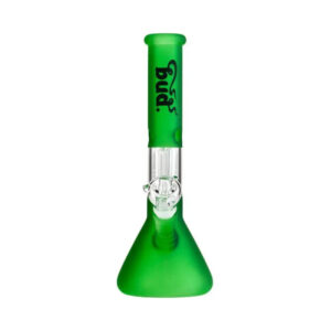 Shop Bud Fluoro Tree Percolator Bong 28cm - Green in australian