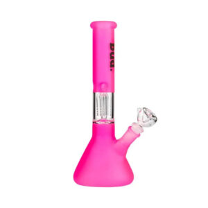 Shop Bud Fluoro Tree Percolator Bong 28cm - Pink in australian