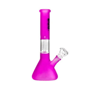 Shop Bud Fluoro Tree Percolator Bong 28cm - Purple in australian