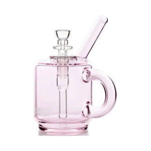 Shop GRAV Coffee Mug Pocket Bubbler Bong 12cm - Pink in australian
