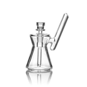 Shop GRAV Hourglass Pocket Bubbler Bong 12cm in australian