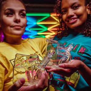 Shop GRAV Milk Carton Bong 10cm - Pink in australian