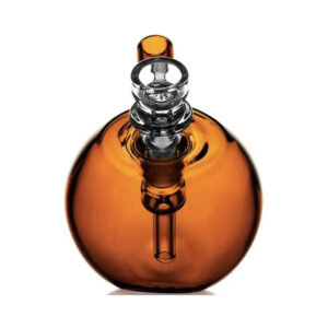 Shop GRAV Spherical Pocket Bubbler Bong 10cm - Amber in australian