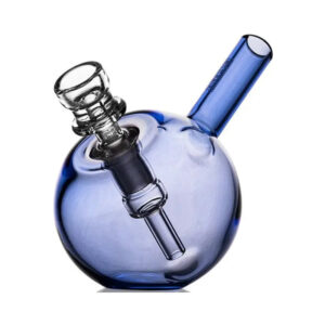 Shop GRAV Spherical Pocket Bubbler Bong 10cm - Blue in australian