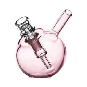 Shop GRAV Spherical Pocket Bubbler Bong 10cm - Pink in australian