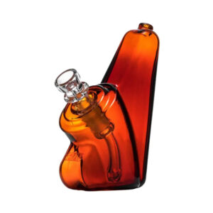 Shop GRAV Wedge Bubbler Bong 12cm - Amber in australian
