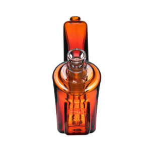 Shop GRAV Wedge Bubbler Bong 12cm - Amber in australian