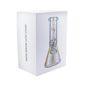 Shop Higher Concepts Heavy Duty Beaker Bong 22cm - Iridescent in australian