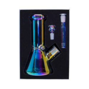 Shop Higher Concepts Heavy Duty Beaker Bong 22cm - Iridescent in australian