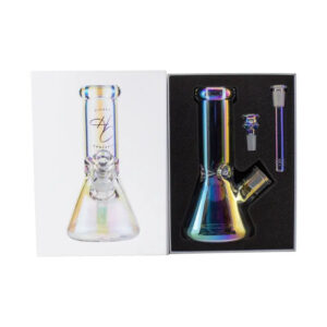 Shop Higher Concepts Heavy Duty Beaker Bong 22cm - Iridescent in australian