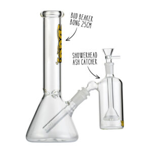 Shop Bud Beaker Bong Bundle - Small in australian