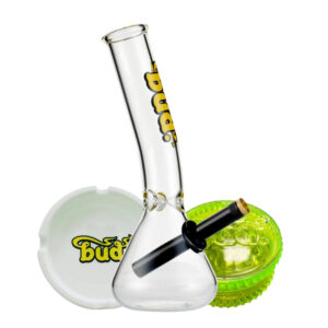 Shop Bud Bent Beaker Bong Bundle in australian