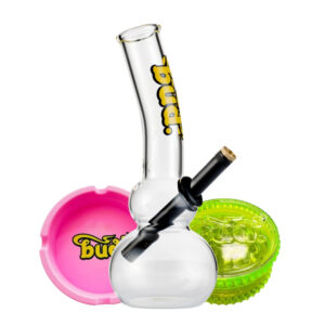 Shop Bud Double Bubble Bong Bundle in australian