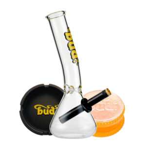 Shop Bud Bent Beaker Bong Bundle in australian