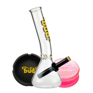 Shop Bud Bent Beaker Bong Bundle in australian