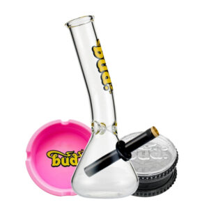 Shop Bud Bent Beaker Bong Bundle in australian