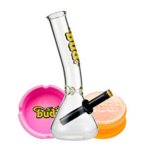 Shop Bud Bent Beaker Bong Bundle in australian