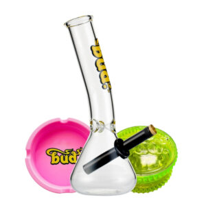 Shop Bud Bent Beaker Bong Bundle in australian