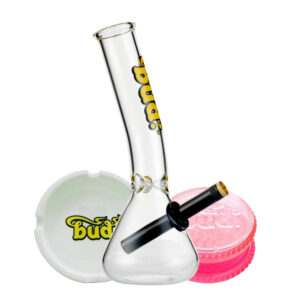 Shop Bud Bent Beaker Bong Bundle in australian