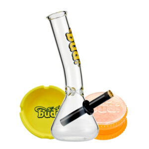 Shop Bud Bent Beaker Bong Bundle in australian