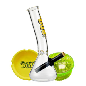 Shop Bud Bent Beaker Bong Bundle in australian