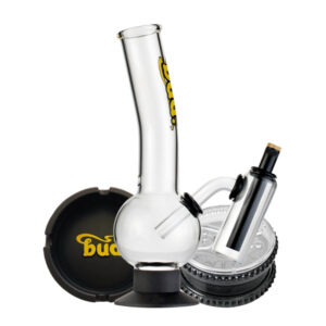 Shop Bud Double Chamber Bubble Bong Bundle in australian