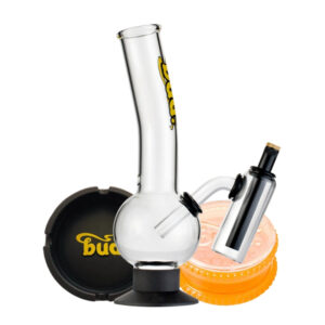 Shop Bud Double Chamber Bubble Bong Bundle in australian