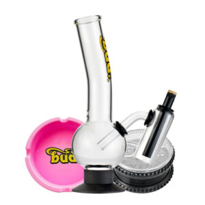 Shop Bud Double Chamber Bubble Bong Bundle in australian