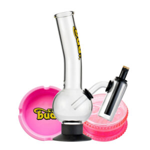 Shop Bud Double Chamber Bubble Bong Bundle in australian