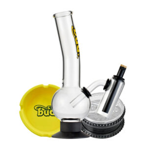 Shop Bud Double Chamber Bubble Bong Bundle in australian