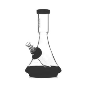 Shop GRAV Deco Silicone Beaker Bong 24cm - Black in australian