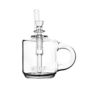 Shop GRAV Coffee Mug Pocket Bubbler Bong 12cm in australian