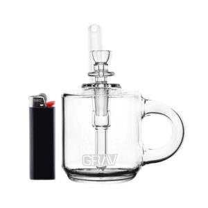 Shop GRAV Coffee Mug Pocket Bubbler Bong 12cm in australian