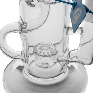 Shop Cookies Double Cycler Glass Bong - 9" / 14mm F in australian