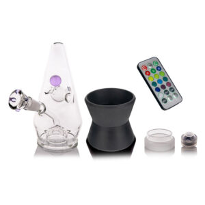 Shop MJ Arsenal Hippie Hitter Glass Bong - 8.75" / 14mm F / LED in australian