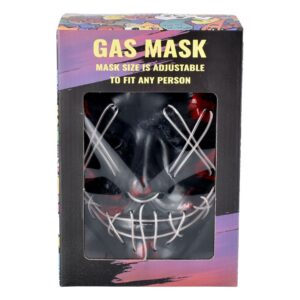 Shop Scary Purge Light Up Gas Mask & Acrylic Water Pipe Set - 8" in australian