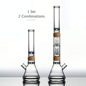 Shop 22" Alpha + Dual UFO Perc Bong in australian