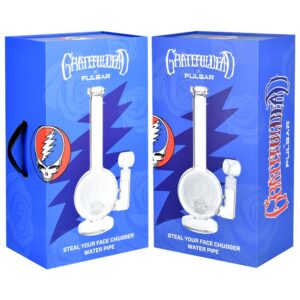 Shop Grateful Dead x Pulsar Round Steal Your Face Bong - 14.5" / 19mm F in australian