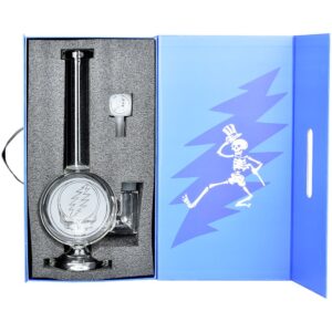 Shop Grateful Dead x Pulsar Round Steal Your Face Bong - 14.5" / 19mm F in australian