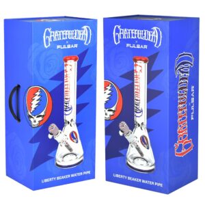 Shop Grateful Dead x Pulsar "Liberty Beaker" Bong - 15.75" / 14mm F in australian