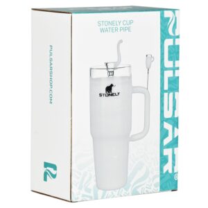 Shop Pulsar Stonely Cup Glass Bong | 8.5" | 14mm F in australian